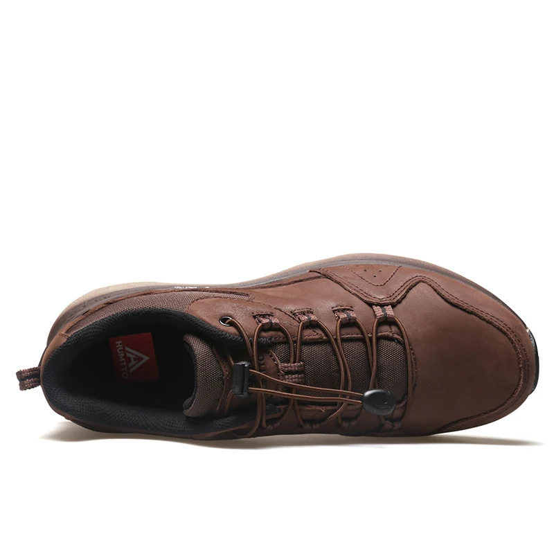 HUMTTO Hiking Shoes Mens Climbing Sneakers for Men Outdoor Breathable Waterproof Sport Mountain Leather Walking Trekking Boots