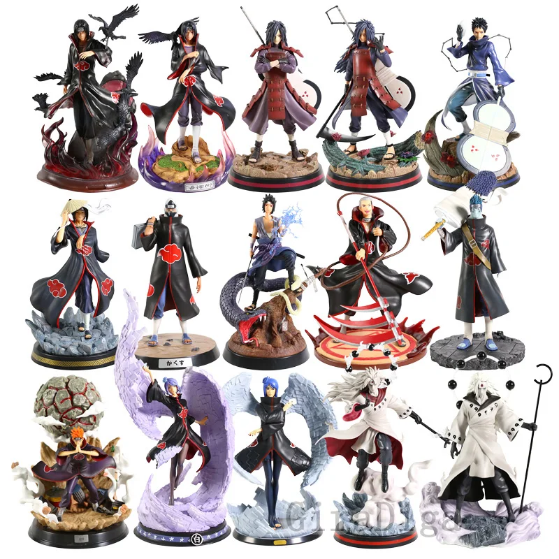 Обито Мадара Конан Kakuzu Hidan Kisame Hinata GK статуя ПВХ фигурка модель игрушка|Игровые