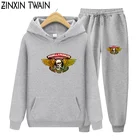 Мужская шерстяная Толстовка с принтом черепа, для скейтборда