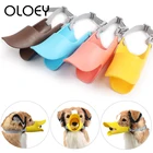 Регулируемая намордник для питомца собаки силиконовая маска для рта утки анти-укусы лай маски для маленьких средних и больших собак продукт PetAccessories