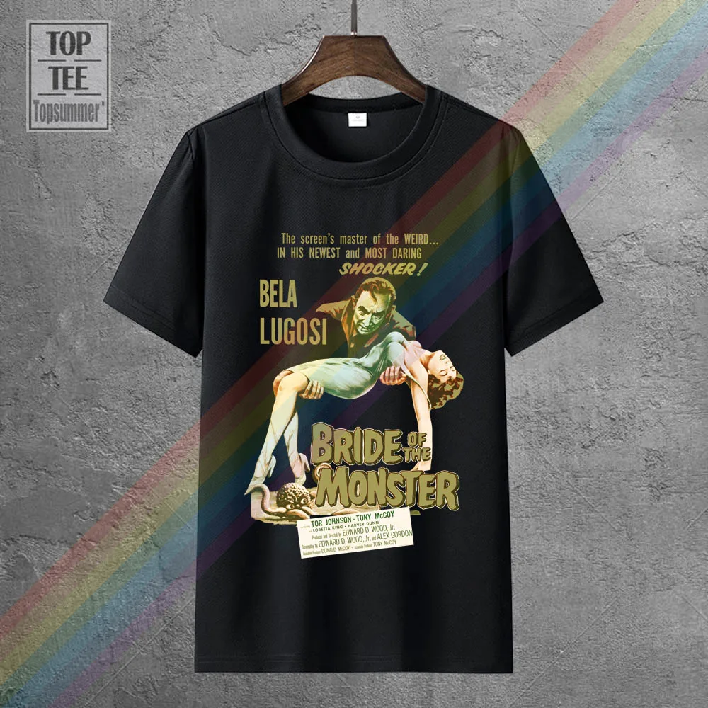 Постер Фильма невесты монстра, мужские футболки, одежда в стиле хип-хоп, футболка с 3D принтом, футболка с круглым вырезом, Мужская футболка