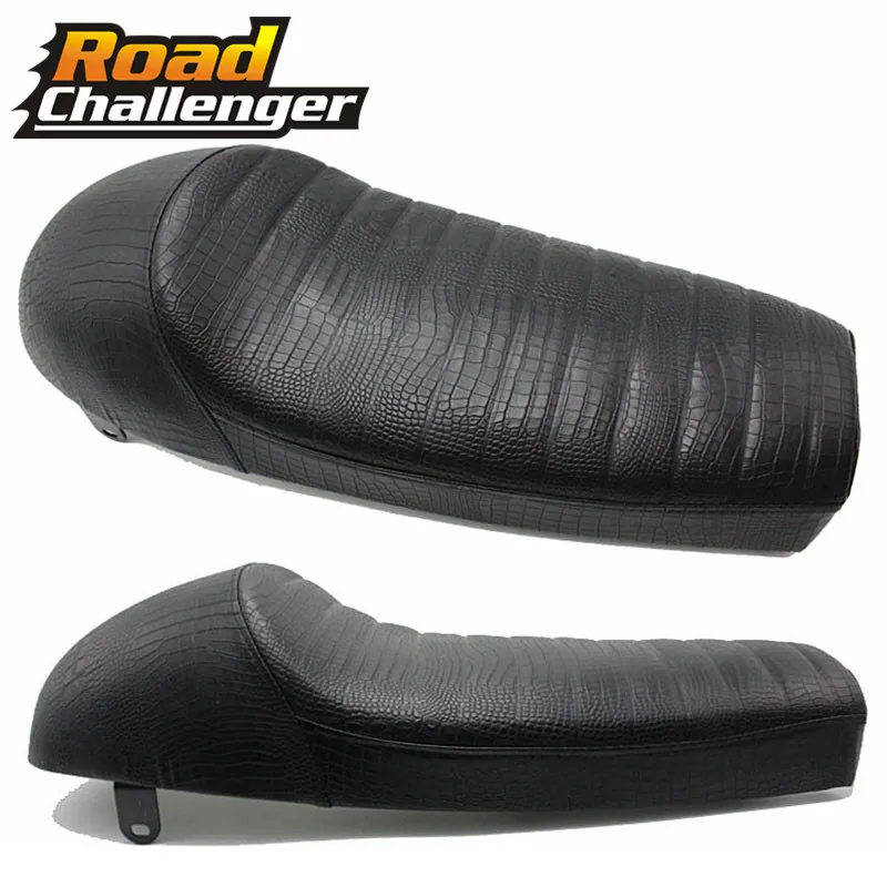 

Для Suzuki GS для Honda CB для Yamaha SR400 XS650 XJ Универсальный 1 комплект черный 64 см мотоциклетное винтажное сиденье для горба кафе