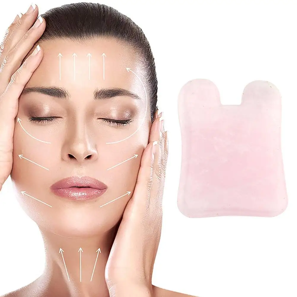 Портом мама гуаша соскабливающая доска натурального нефрита скребок Массажная