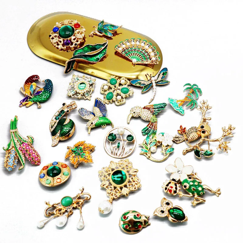 Новые винтажные Броши для женщин и девочек броши в виде животных брошь стрекозы