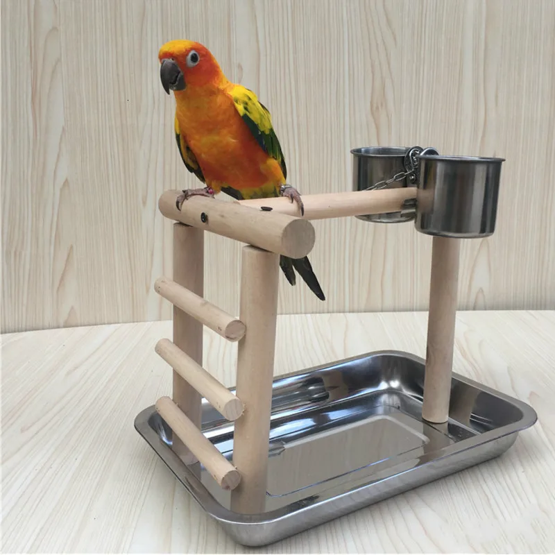 Настольная Игровая приставка с попугаями птичья площадка Перч попугаи