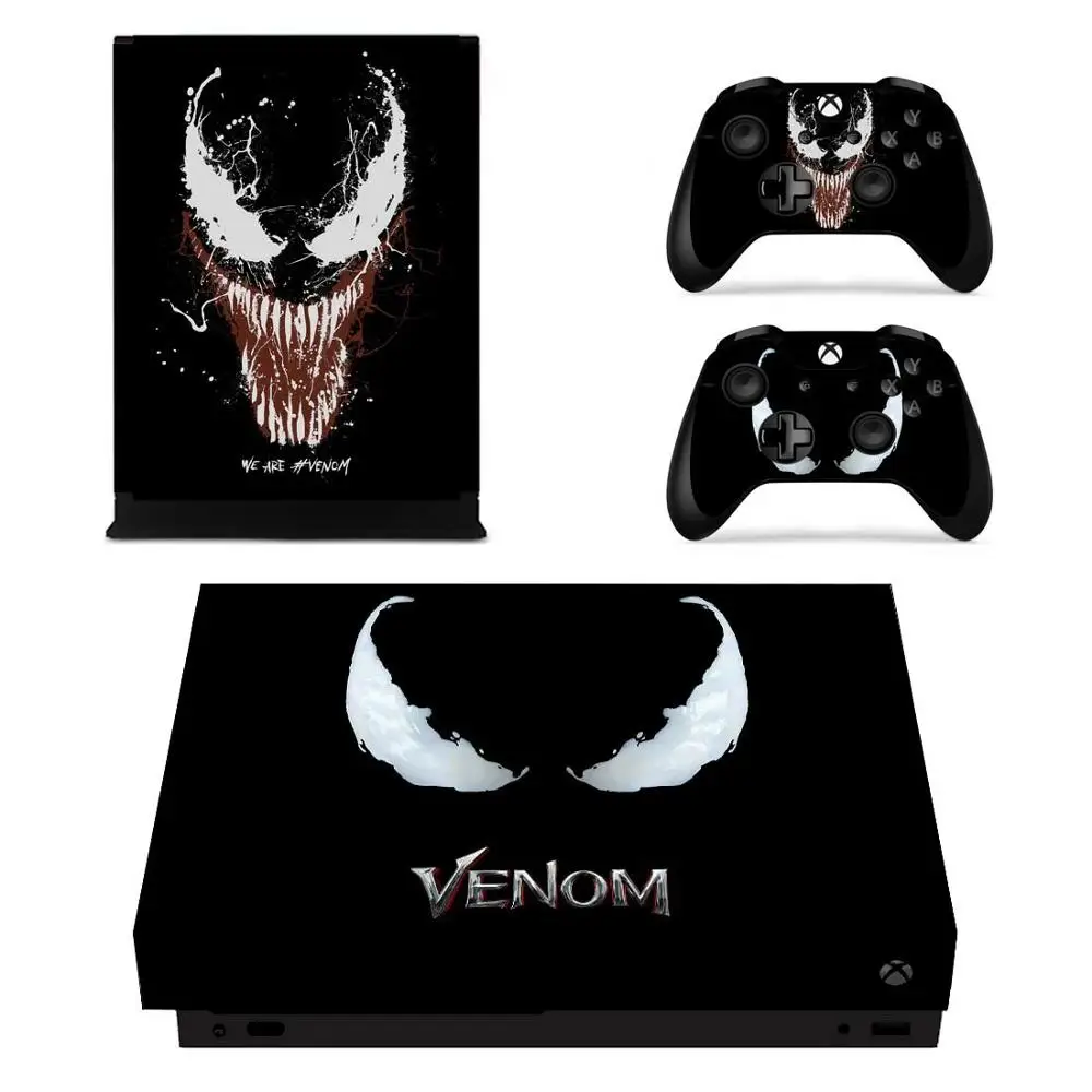 Пластырь с ядом для Xbox One X виниловые наклейки на кожу Pegatinas Adesivo one консоли пульта