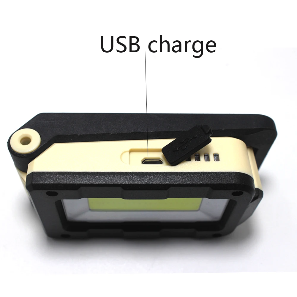 Портативный Перезаряжаемый мини-usb фонарь COB + XPE светодиодный фонарик уличный
