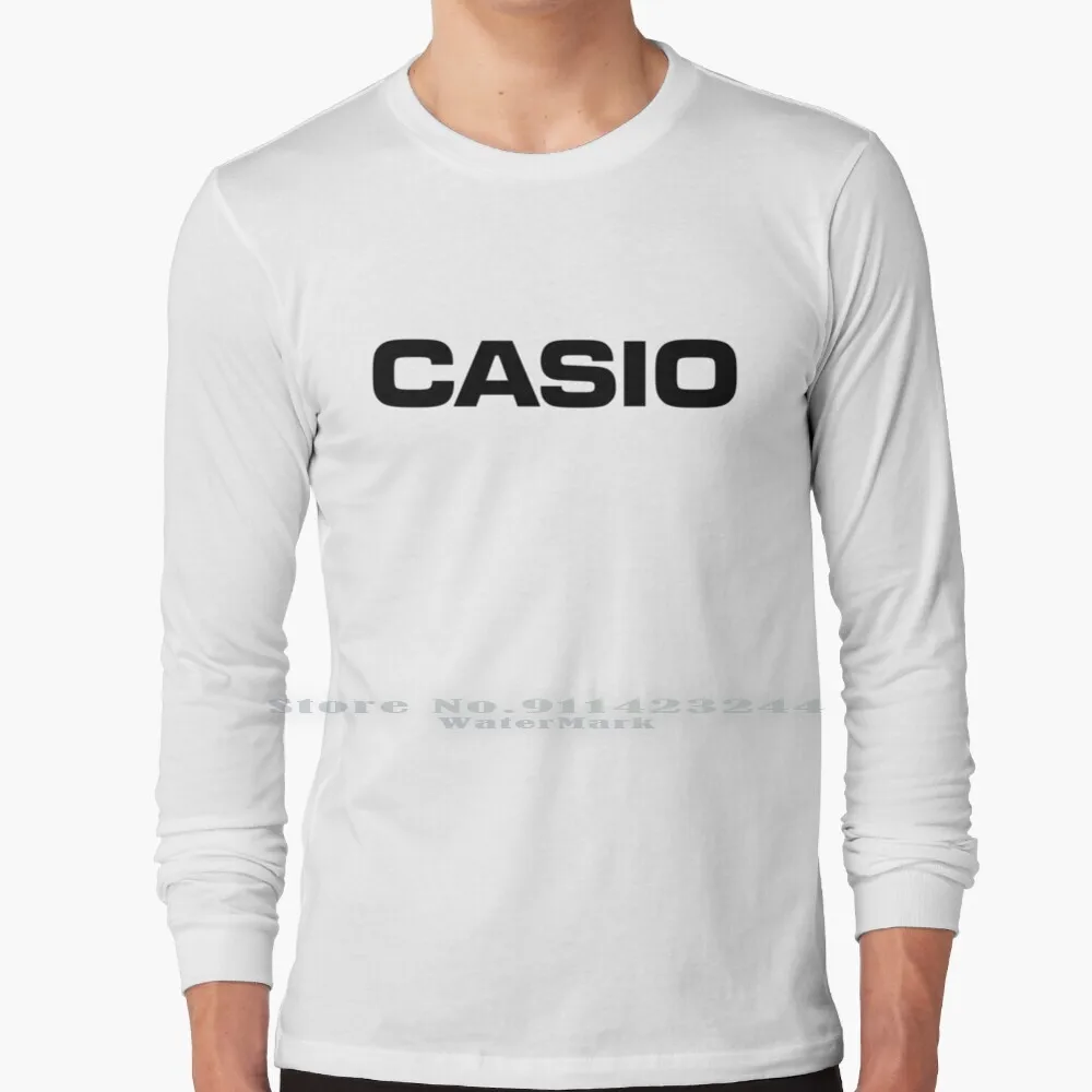 

Logo Long Sleeve T Shirt Tee Logo Watches Classpad Hot Latest Fashion Style Popular Trending Black White Grey Large Small