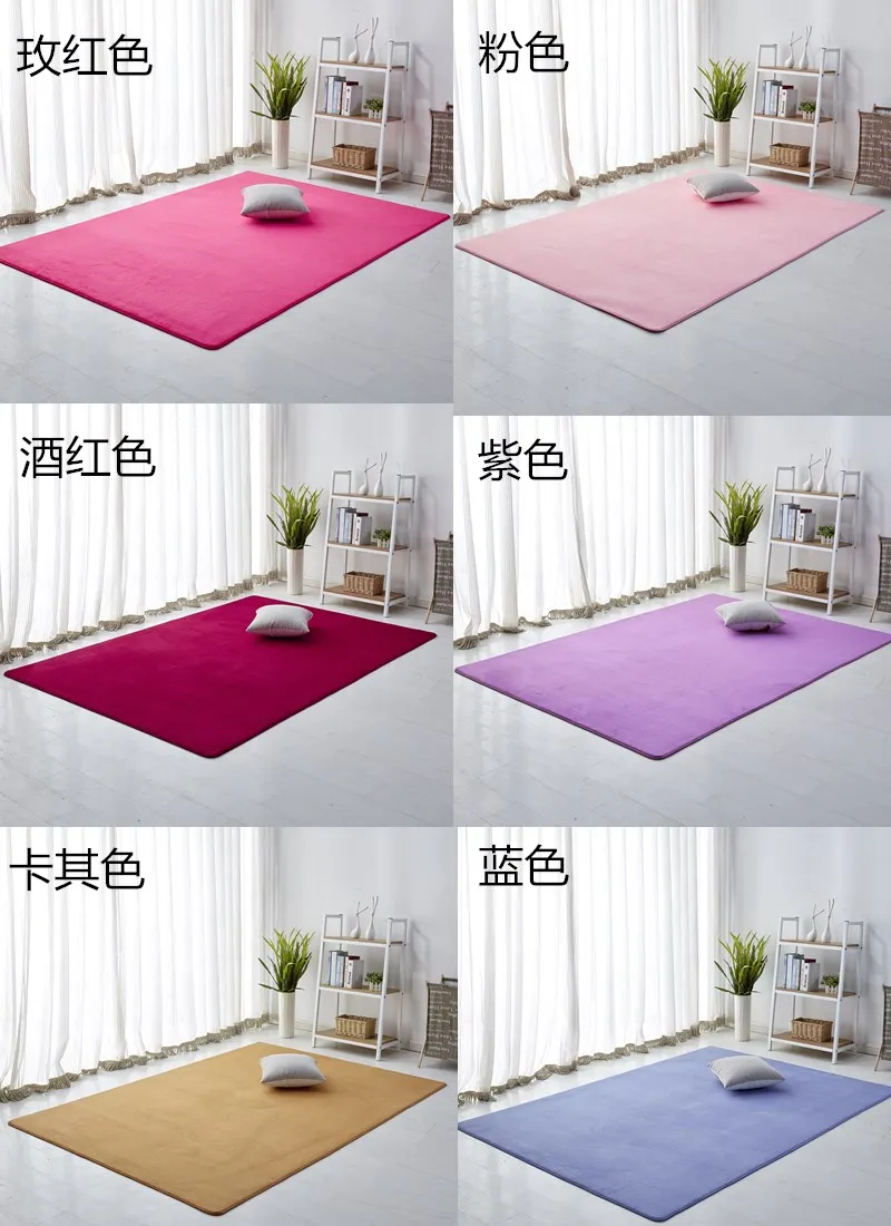 Коврик для гостиной/спальни противоскользящий мягкий ковер современный коврик