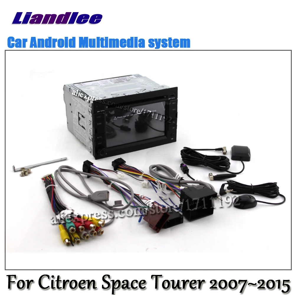 Liandlee Android автомобиль для Citroen Space Tourer 2007~ Радио DVD плеер gps камера OBD ТВ HD экран Navi навигационные карты