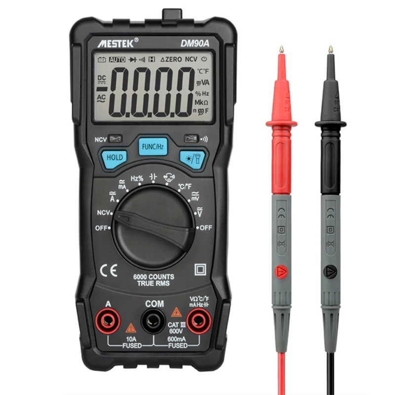 Профессиональный цифровой мультиметр тестер тестеры электрические транзисторы
