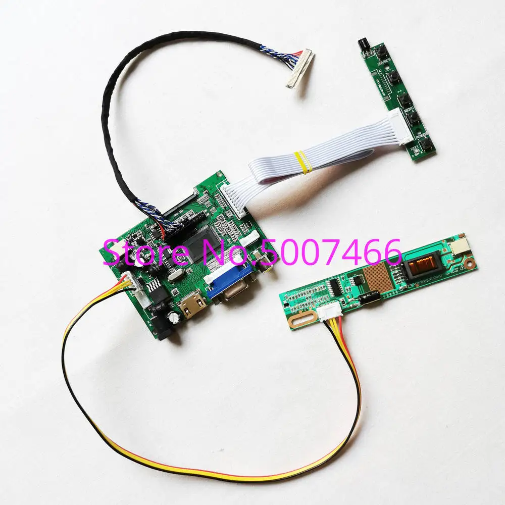 

Fit LP171WP4 (TL)(B2)/(TL)(B3)/(TL)(B4)/(TL)(B5) LVDS 17.1" 30-Pin 1CCFL 1440*900 VGA AV LCD Monitor Controller Board Kit