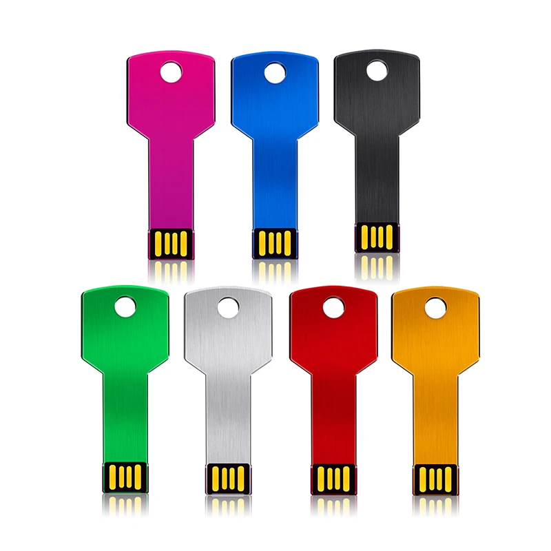 Стильный металлический USB флеш-накопитель 4 ГБ 8 ГБ 16 ГБ 64 ГБ 128 ГБ