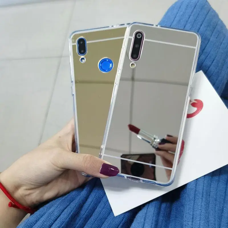 Роскошные mi rror силиконовый чехол для Xiaomi 9 9T Pro 8 A2 Lite 5X 6X F1 Red K20 Примечание 7 6 5 5A 8A 6A