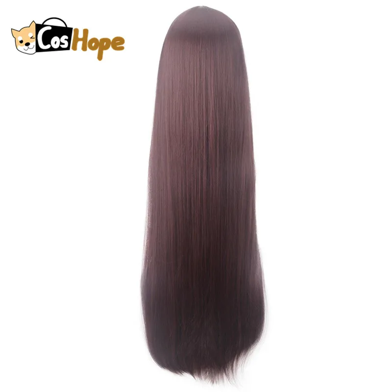 

Akagi Cosplay Game Azur Lane Cosplay Heat Resistant Synthetic Wigs Long Straight Brown Red Hair Halloween Cosplay Wigs for Women