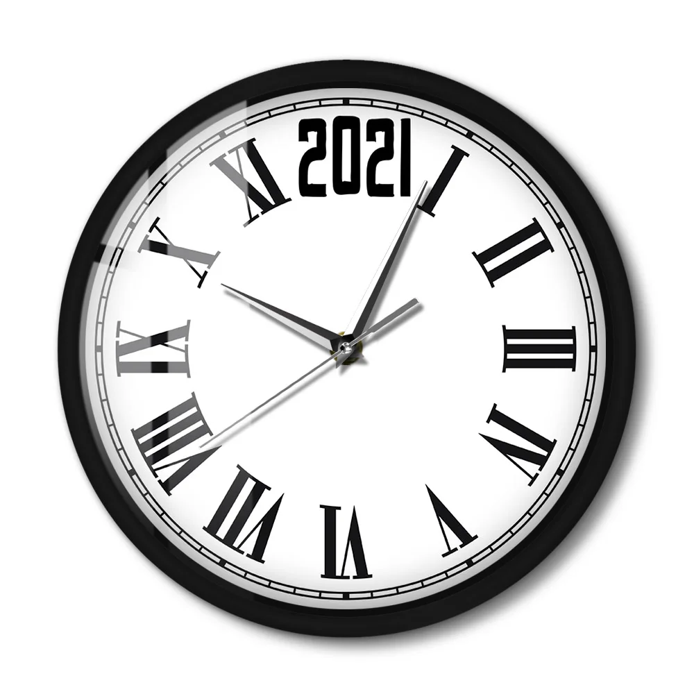 Настенные часы украшение для дома с активацией звуком Светящиеся светодиодный