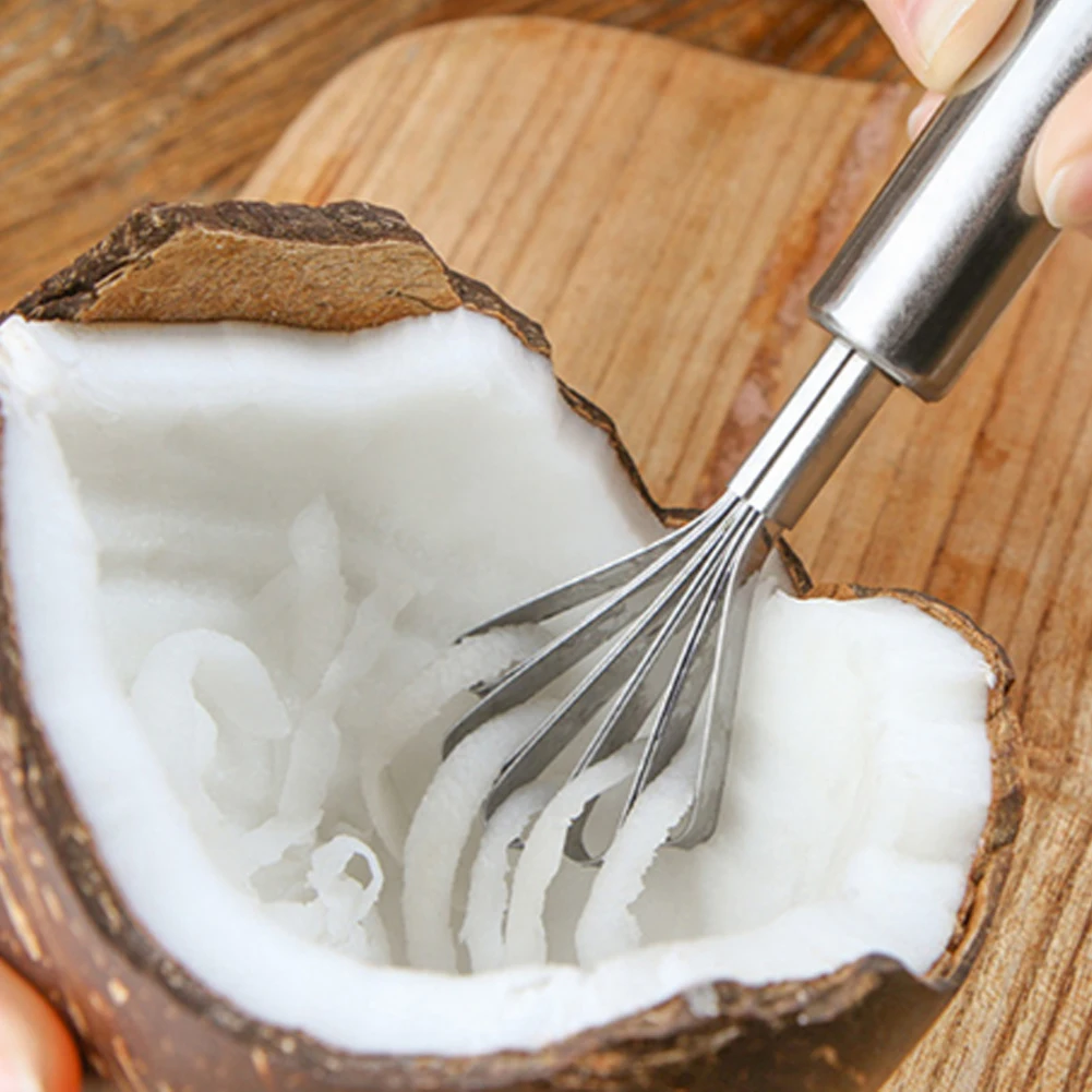 Набор инструментов из нержавеющей стали 3 шт. открывалка для кокоса резиновый