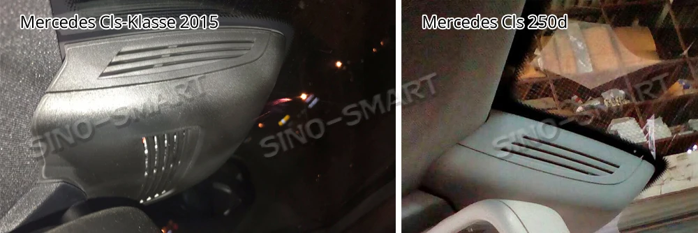 SINOSMART Novatek 96658 автомобильный Wifi DVR для Mercedes Benz CLS GLS S класс S350/S400/S500/S600/S40 W222 управление приложением SONY IMX323