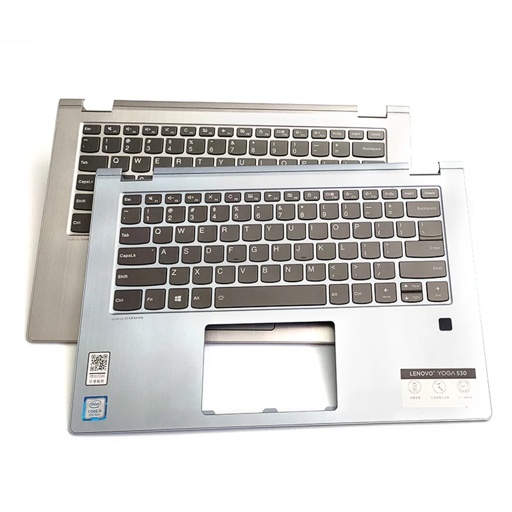 

For Lenovo Flex 6-14IKB 6-14ARR Palmrest US Keyboard & Backlit FPR 5CB0R08815
