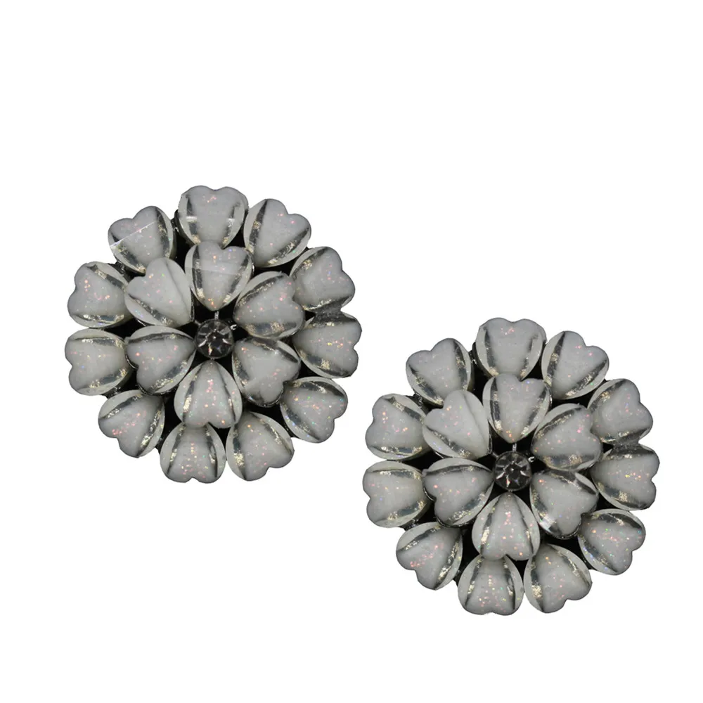 Хорошее качество 35 мм металлическая кнопка с украшением для свитера пальто