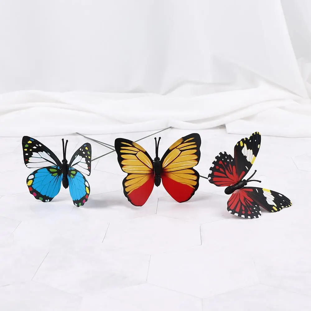 20 шт. 3D Искусственные Украшения для сада в виде бабочек высокое качество имитация