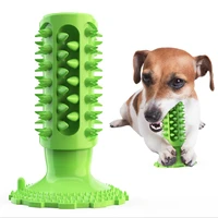dog molar toothbrush toys chew cleaning teeth elasticity soft puppy dental care extra tough pet cleaning toy supplies
