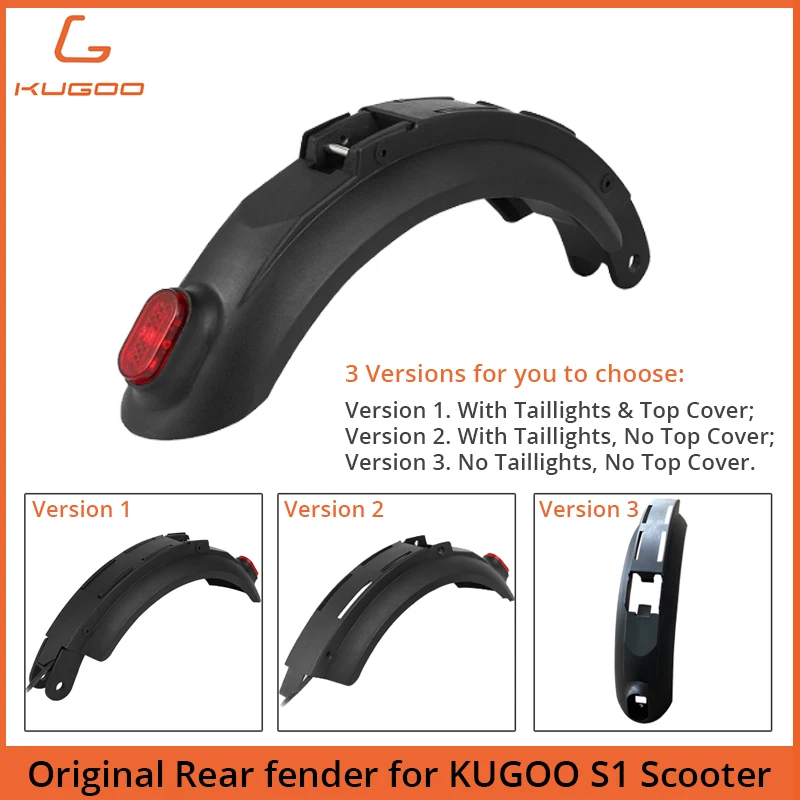 Оригинальный KUGOO заднее крыло для S1/S1 PRO S3/S3 складной электрический скутер 3