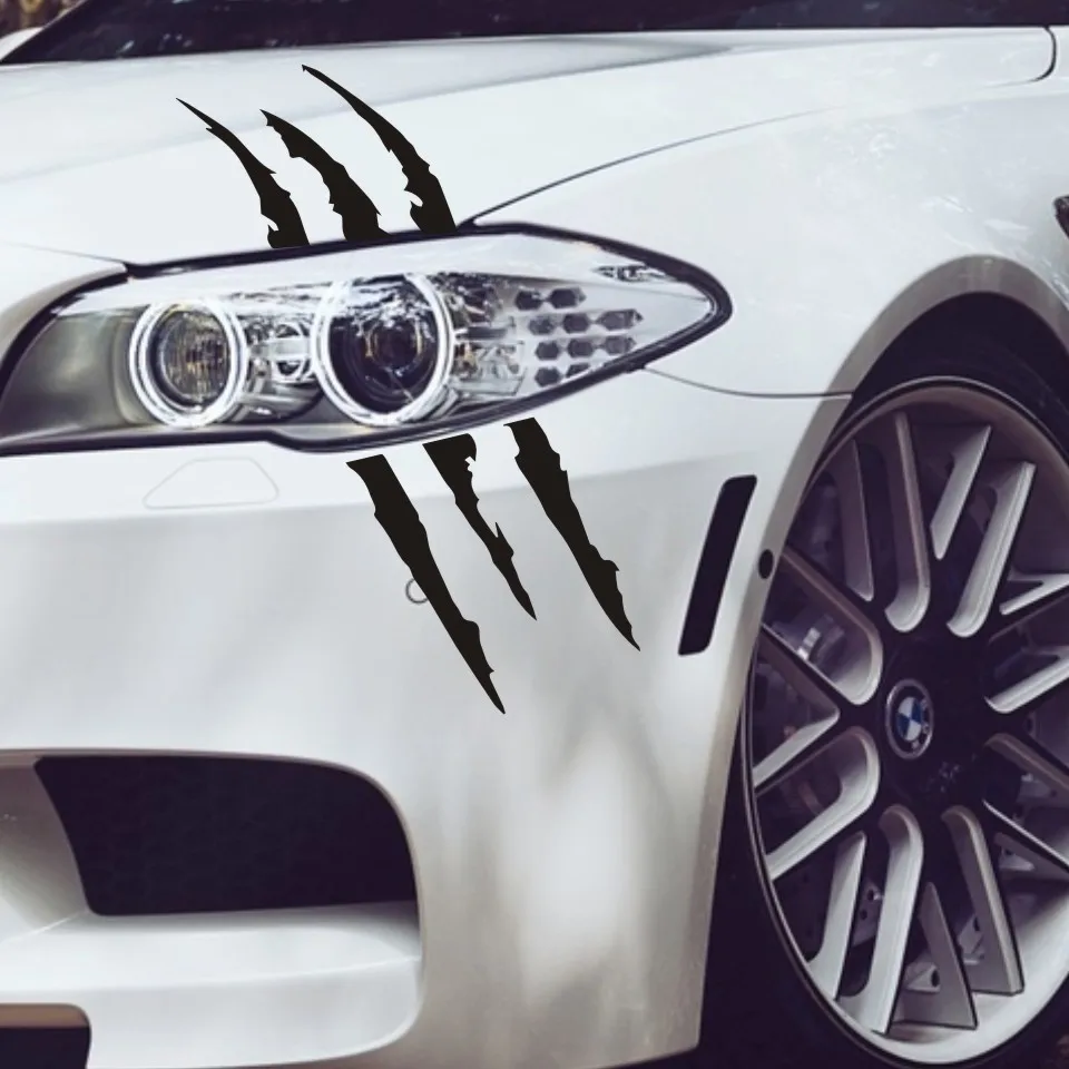 40 см * 12 Monster полоска от царапин Когтевран светоотражающая Автомобильная наклейка