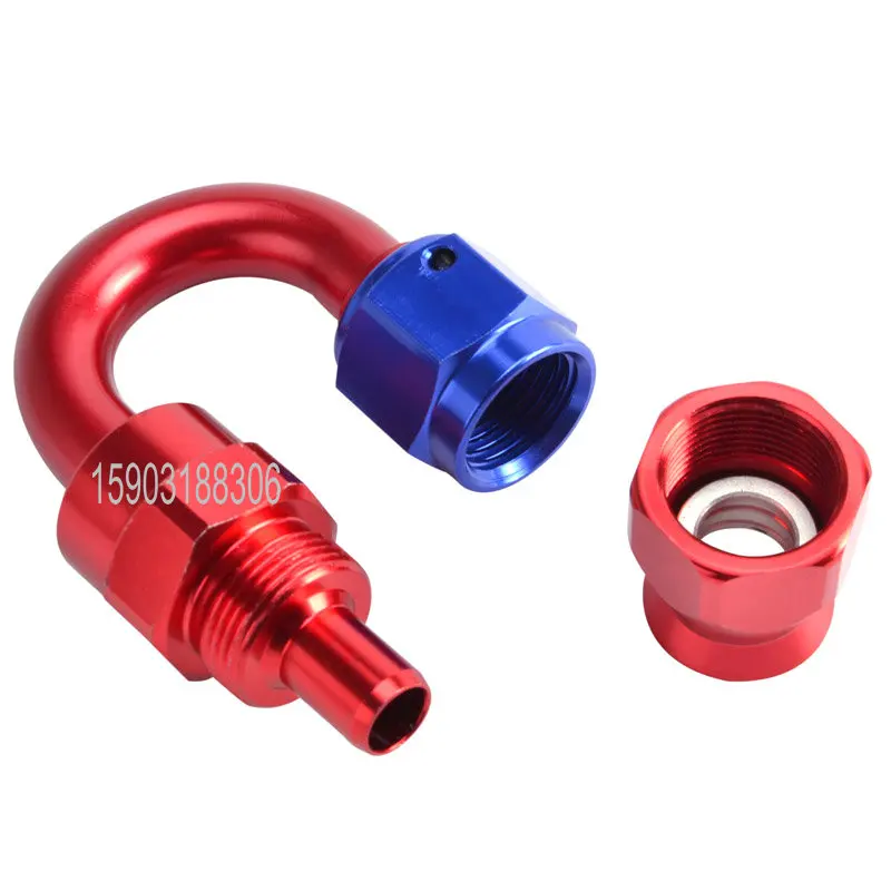 AN 10 10AN AN10 180 Degree PTFE Hose Fitting|Шланги и зажимы| |