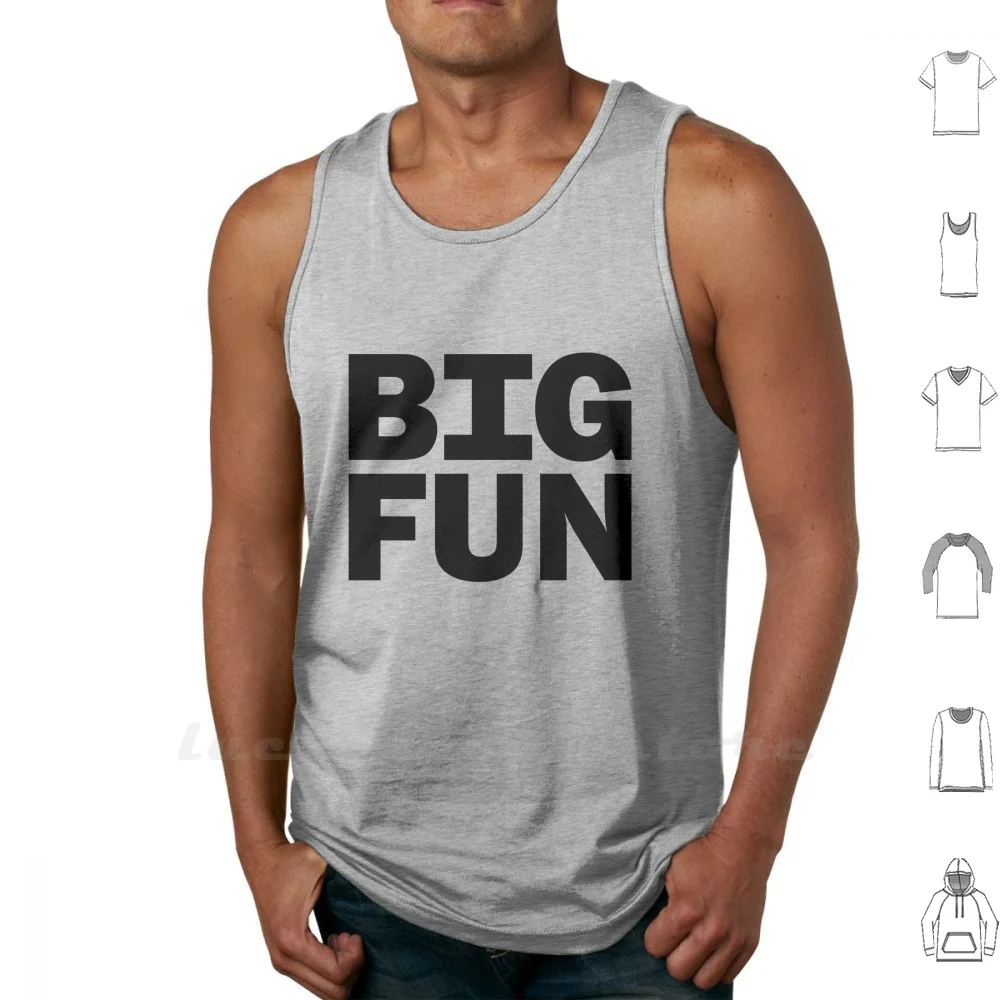 

Big Fun-Heathers Tank Tops Vest Sleeveless Big Fun Big Fun Heathers Teenage Suicide Movie 80s 1980s Song Music