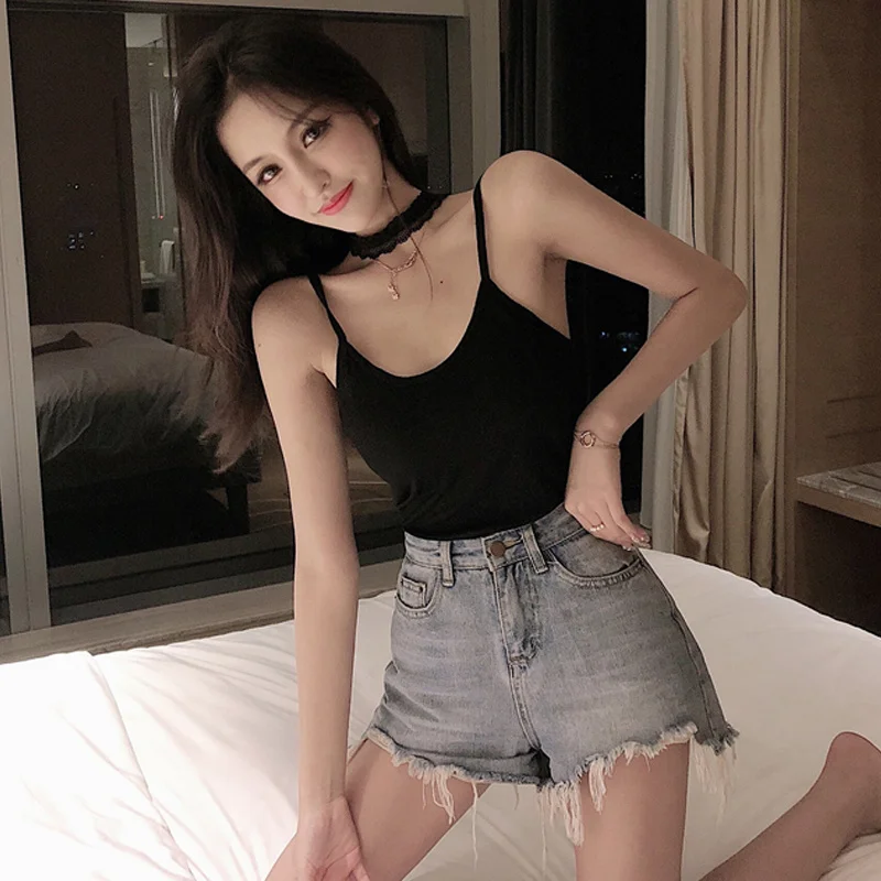 Beauty Back Sexy Solid Color Lace Halter Tube Top Underwear Slim Slimming Camisole Fashion Women Rac |
