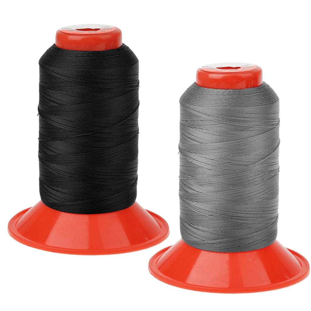 

2x Strong Bonded Nylon Leather Canvas Awning Tent Sewing Threads 500m Spools