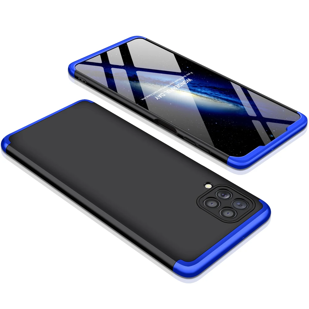 

For Samsung Galaxy F62 M62 Case Hard Hybrid PC 360 Full Body Protective Back Cover for Samsung M62 F62 Phone Case Fundas Coque