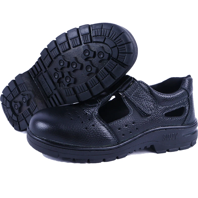 Летние сетчатые сандалии рабочие ботинки уличные противоскользящие для ремонта