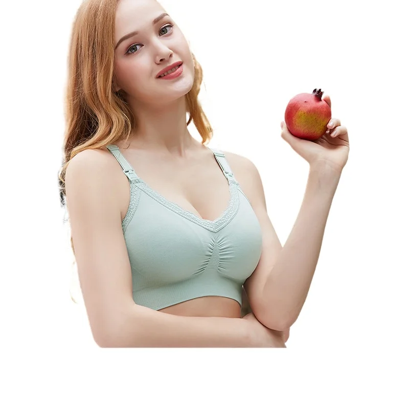 

Женский бюстгальтер для беременных и кормящих грудью, Бюстгальтер для кормления грудью, нижнее Белье для беременных женщин, одежда размера ...