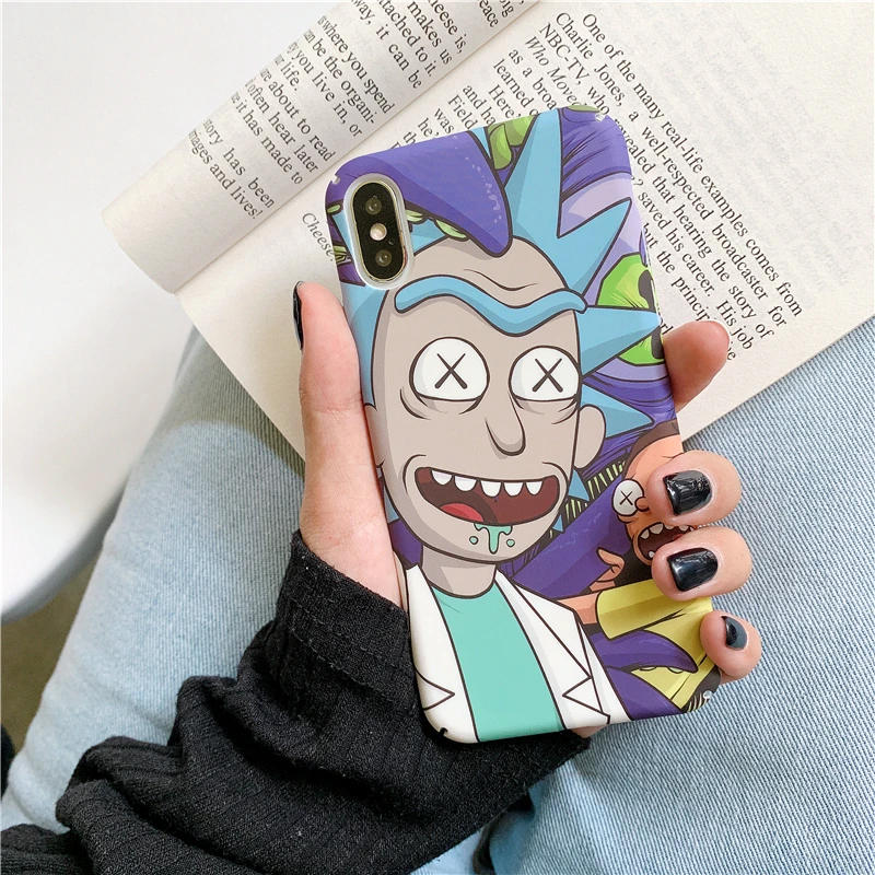 Meachy жесткий чехол из поликарбоната милый для телефона Rick marty huawei P20 P30 Lite Pro Honor 10 9 9i