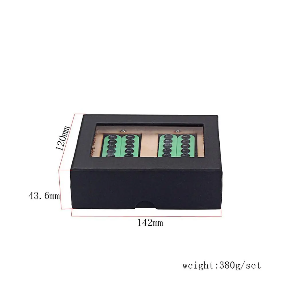 Керамические магниты зеленый двойной пикап для Gibson Les Paul / SG электрическая гитара