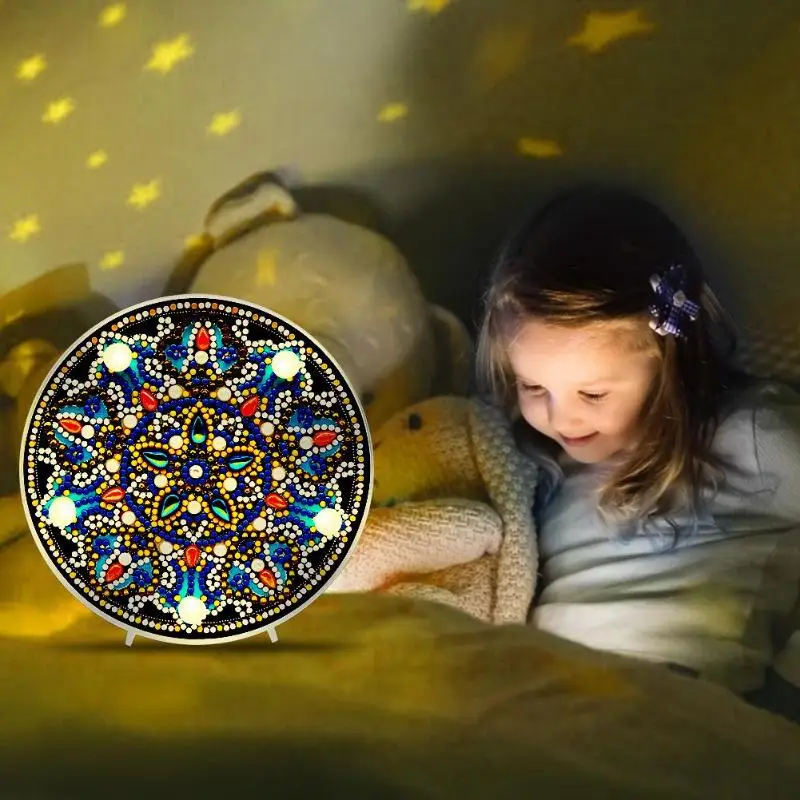 Сделай Сам светодиодная полная дрель специальная форма бриллиант лампа