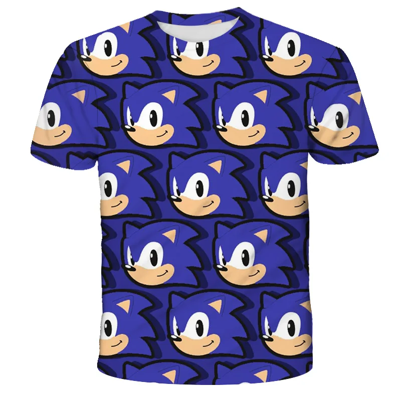 

3D Boys Tshirt Children Clothing Print Kids Funny T-Shirts Cartoons Children 2020 Summer Kids Clothes Baby Tshirts Streetwear