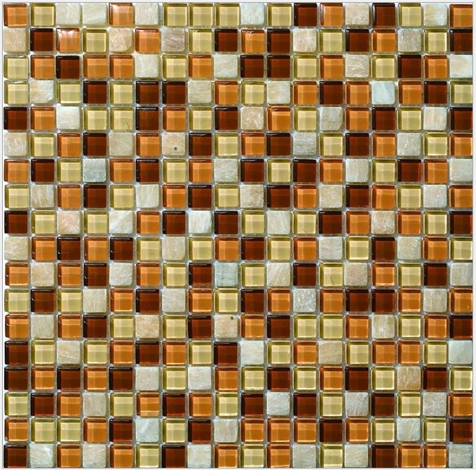 

Желто-оранжевый карамельный стеклянный камень, кухонная настенная плитка, мозаичная плитка для ванной комнаты