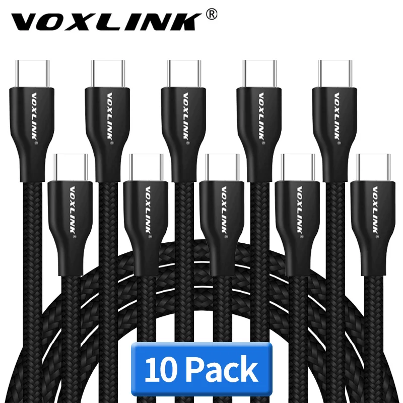 VOXLINK usb type C USB 2.4A кабель USB C type-C кабель для синхронизации и зарядки для huawei P20 Mate20 OnePlus 2 ZUK Z1 LG G5 Xiaomi 8SE HTC10