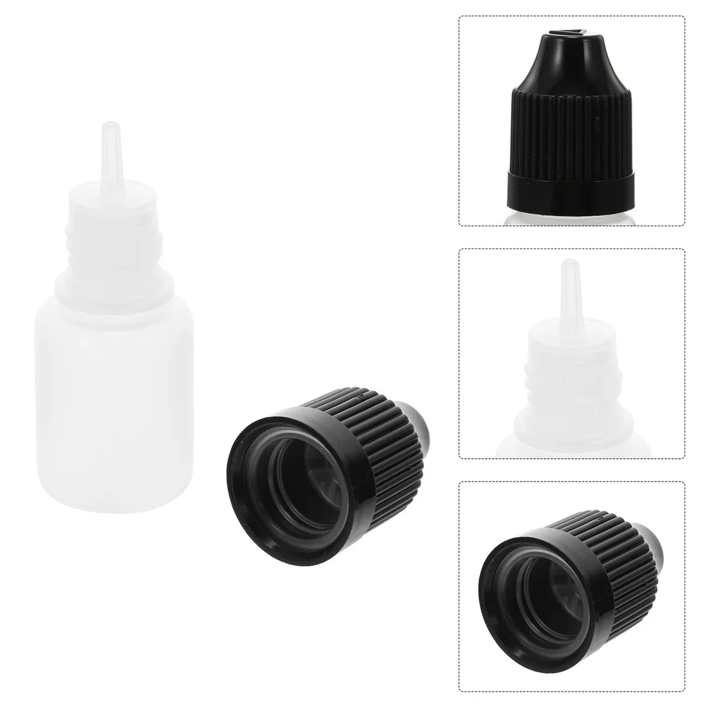 

20pcs 5ml Eye Liquid Empty Dropper Bottles Squeezable Dropper Bottles