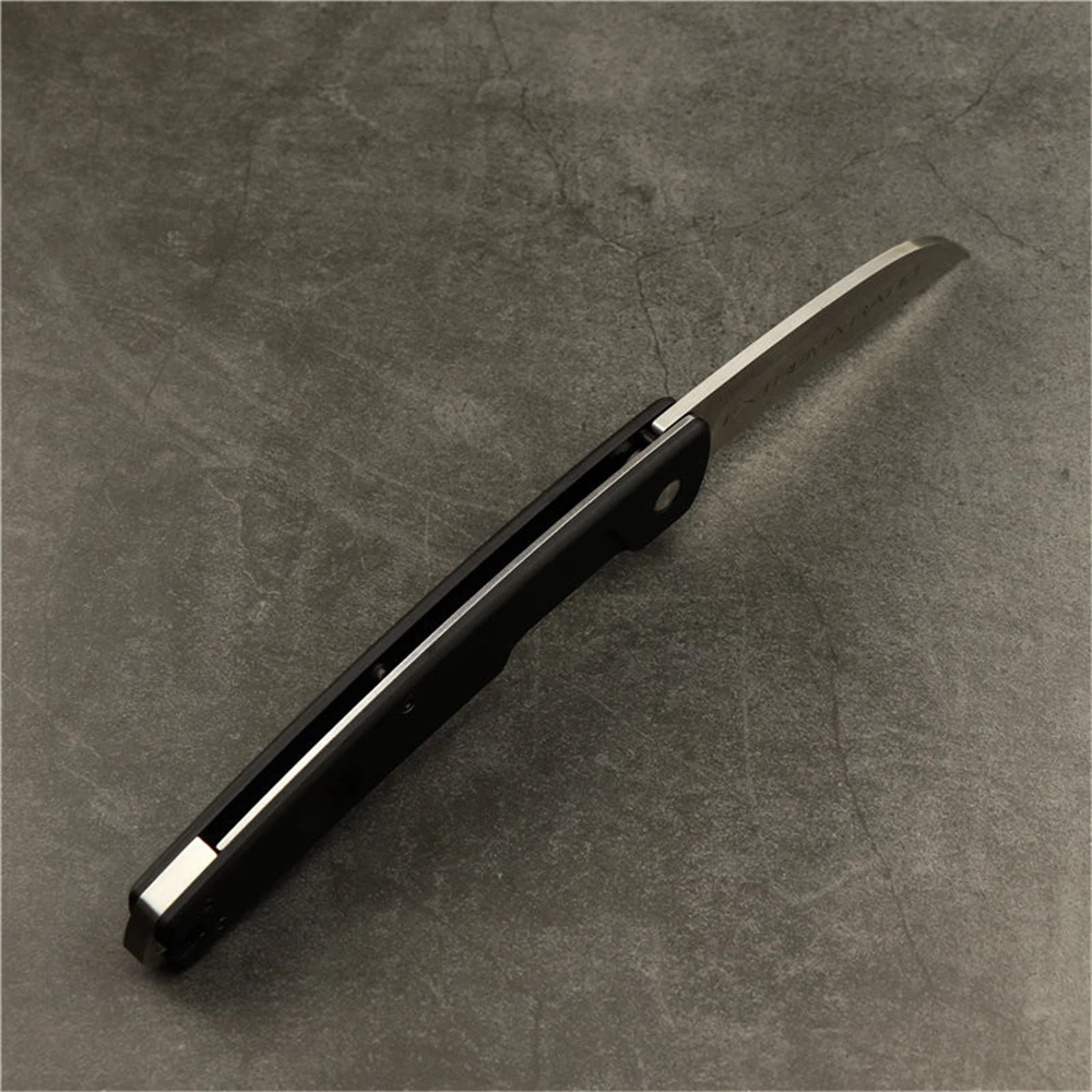 Складной нож тактический складной клинок из алюминиевого сплава с лезвием N690 для