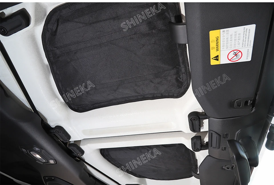 SHINEKA теплоизоляционная прокладка для Jeep Wrangler Sahara JL+ Hardtop хедлайнер кровельный изоляционный комплект для Jeep Wrangler JL