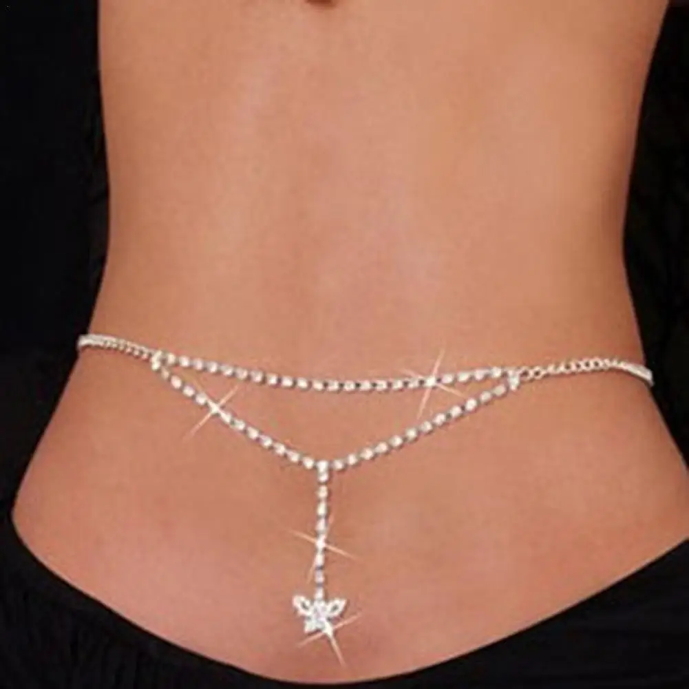 

97CM Heart Waist Chain Vintage Flash Drill Waistband Pants Love Heart Hollow Girdle For Women Hip Hop Style Fashion Waist Belts