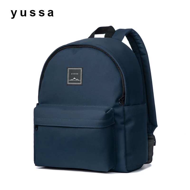 

Navy Blue 14inch Laptop Backpack Women Brand Fashion School Backpack For Girl Waterproof College Bag Boy Travel Bagpack Men