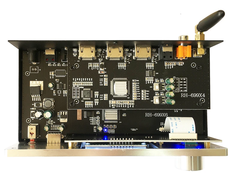 Профессиональный 5,1 канальный аудио декодер USB U диск воспроизведение музыки без потерь Bluetooth 5,0 волоконный коаксиальный аудио декодирование 6 CH выход