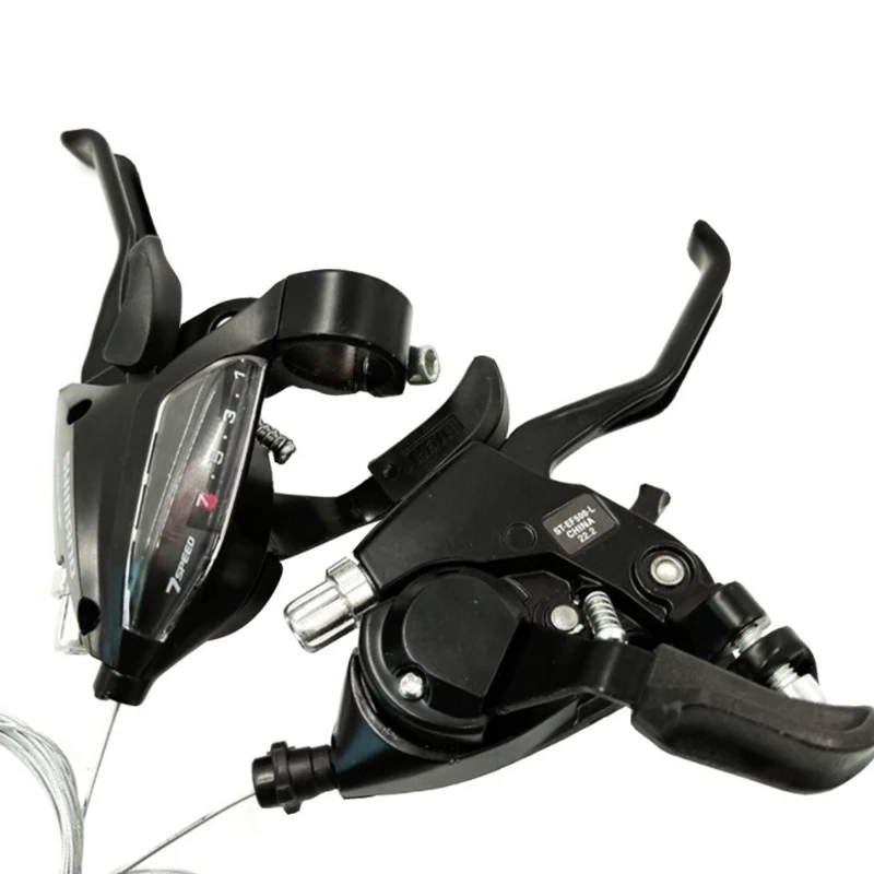 ST EF500 MTB горный велосипед 3 × 7 Скорость V тормоза переключения комбо рычаг левый и