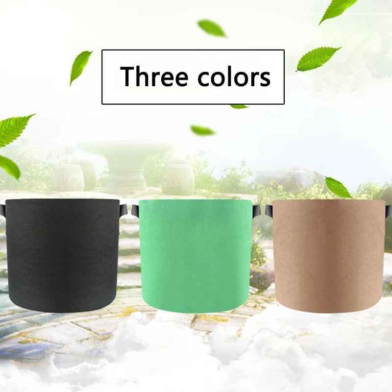 Модные овощные картофельные зеленые нетканые черные популярные товары для сада