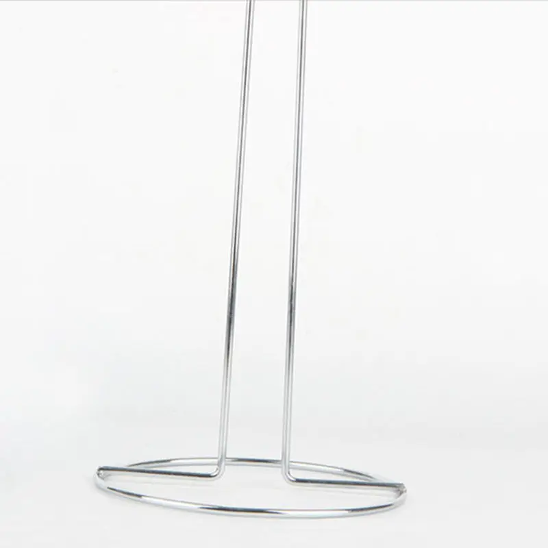 

Kitchen roll holder, metal, 12 x 32 x 12 cm, silver glossy